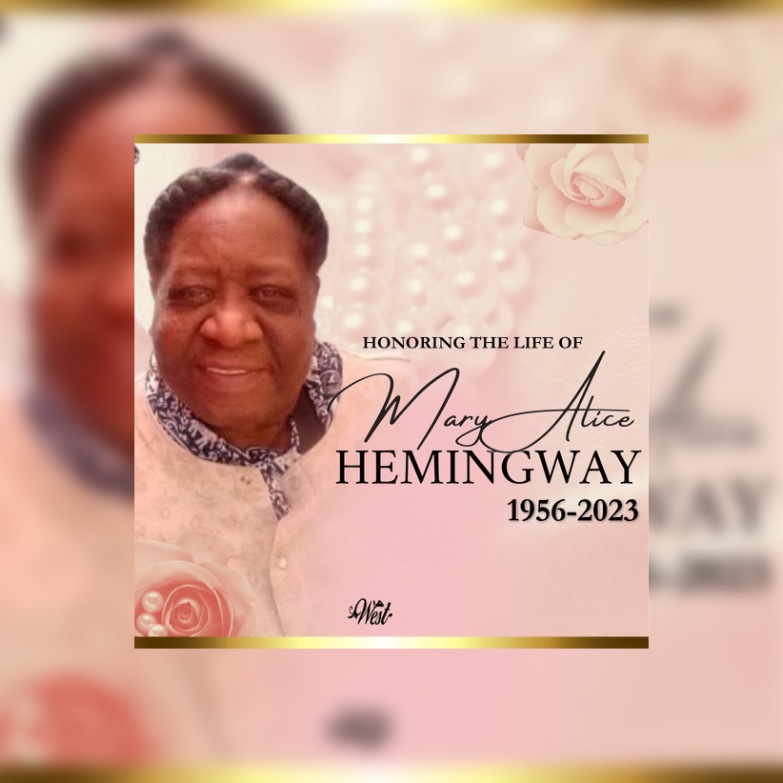 Remembering Mary Alice Hemingway Obituaries